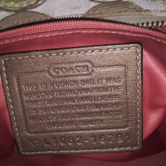 Coach Kristin Op Art Hobo bag - Picture 12 of 16